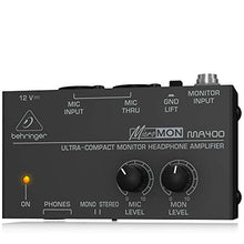 Load image into Gallery viewer, Behringer MicroMON MA400 Ultra-Compact Monitor Headphone Amplifier
