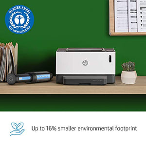 HP Neverstop Laser Printer 1001nw, Wireless Laser with Cartridge-Free Monochrome Toner Tank (5HG80A)