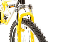 Load image into Gallery viewer, Titan #135 Glacier PRO Alloy Dual Suspension All Terrain 21-Speed 19-Inch Frame Mountain Bike, Yellow/Black, Large
