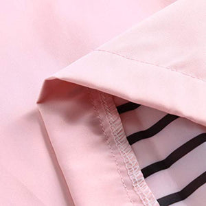 perfectCOCO Women's Outwear Raincoats Windproof Windbreaker Hoodie Jacket Waterproof Outdoor Hooded Coats Pink