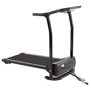 UNBRUVO Electric Folding Treadmill with Incline LCD Display, Fitness Motorized Running Jogging Machine 265 LBS Load-Bearing,Perfect for Home Exercise,Fast and Easy Assembly