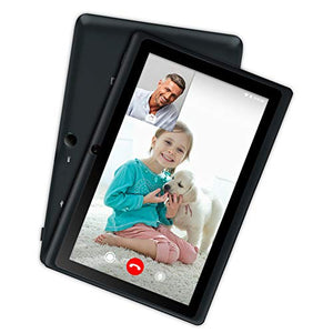 Dragon Touch 7 inch Tablet, Android 9.0 Pie, Quad-Core Processor, 2GB RAM 16GB Storage, 7 inch IPS HD Display, Dual Camera, WiFi Only, Black