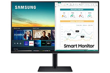 Load image into Gallery viewer, SAMSUNG M5 Series 32-Inch FHD 1080p Smart Monitor &amp; Streaming TV (Tuner-Free), Netflix, HBO, Prime Video, &amp; More, Apple Airplay, Bluetooth, Height Adjustable Stand, Built-in Speakers (LS32AM502HNXZA)
