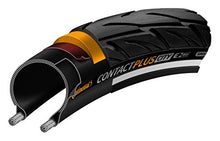 Load image into Gallery viewer, Continental Country Plus Travel ETRTO (50-559) 26 x 2.0 Reflex Bike Tires, Black
