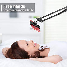 Load image into Gallery viewer, Klsniur Cell Phone Holder, Universal Phone Stand Clip Lazy Bracket Flexible Articulating Arm Phone Mount Compatible with iPhone 11 Pro Xs Max XR X 8 7 6 6s Plus, Samsung S10 S9 S8 S7 S6
