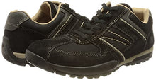 Load image into Gallery viewer, Dockers by Gerli Men's Low-Top Sneakers, Schwarz Taupe, 8.5
