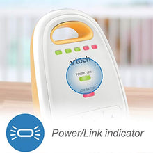 Load image into Gallery viewer, VTech DM111 Audio Baby Monitor with up to 1,000 ft of Range, 5-Level Sound Indicator, Digitized Transmission &amp; Belt Clip
