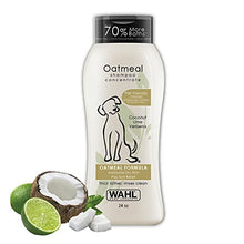 Load image into Gallery viewer, Wahl Dry Skin &amp; Itch Relief Pet Shampoo for Dogs – Oatmeal Formula with Coconut Lime Verbena &amp; 100% Natural Ingredients, 24 Oz
