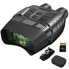 Load image into Gallery viewer, HEXEUM Night Vision Goggles Night Vision Binoculars for Adults - Digital Infrared Binoculars can Save Photo and Video with 32GB Memory Card
