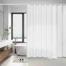 Load image into Gallery viewer, YINENN Bath Shower Safety Mats 40X16 Inch Clear and Shower Curtain Sets for Safety Bathrooom Shower, 2 Item Bundle
