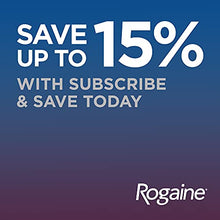 Load image into Gallery viewer, Rogaine Men&#39;s Extra Strength 5% Minoxidil Topical Solution for Hair Loss and Regrowth, Treatment for Thinning Hair, 3 Month Supply, Unscented, 2 Fl Oz, Pack of 3
