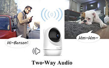 Load image into Gallery viewer, GevTa Pet Camera，FHD Dog Camera WiFi Pet Monitor Indoor Cat Camera Night Vision 2 Way Audio and Motion Detection
