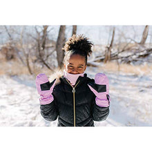 Load image into Gallery viewer, Children Toddlers and Baby Mittens Made With Thinsulate,and Fleece - Winter Waterproof Gloves By Zelda Matilda, Light Pink, 1 - 2 years
