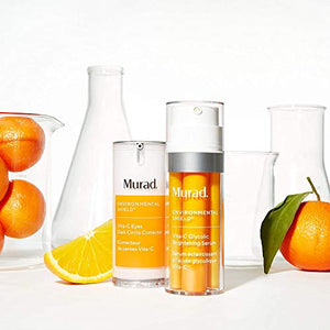 Murad Environmental Shield Vita-C Glycolic Brightening Serum - Vitamin C Face Serum - Gold Stabilized Vitamin C Serum for Face with Glycolic Acid - Skin Brightening Serum for Face, 1.0 Fl Oz…