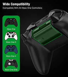 BEBONCOOL Charger for Xbox One Controller Battery Pack, Charger for Xbox One Rechargeable Battery Pack with 4x1200mAh Batteries, Rechargeable Battery Pack for Xbox One/One S/One X/One Elite Controller