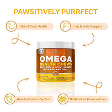 Load image into Gallery viewer, Ready Pet Go! Omega 3 &amp; Allergy Chews for Dogs | Probiotics &amp; Allergy Immune Supplements for Itch &amp; Allergy Relief | Fish Oil for Dog Shedding, Skin Allergy, Itch Relief | 90 Chews Each
