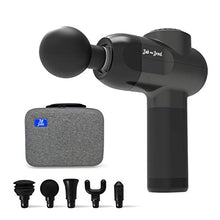 Load image into Gallery viewer, Massage Gun, Bob and Brad Deep Tissue Percussion Massager Gun, Muscle Massager with 5 Speeds and 5 Heads, Handheld Massager for Home Gym Office Workout Recovery Pain Soreness Relief
