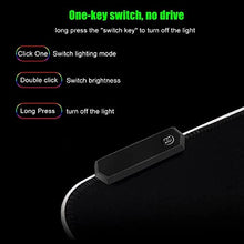 Load image into Gallery viewer, Gaming Mouse Pads Anime Solo Leveling Large Size RGB Mouse Pad Art Rubber PC Computer Gaming Mousepad Desk Mat Locking Edge for CS GO,300X800mm

