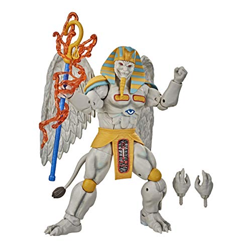 Power Rangers Lightning Collection Monsters Mighty Morphin King Sphinx 8-Inch Premium Collectible Action Figure Toy with Accessories
