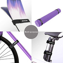 Load image into Gallery viewer, Boncas Adjustable Bike Rack Strap Bicycle Wheel Stabilizer Straps with Innovative Gel Grip Keep The Bicycle Wheel from Spinning - 2 Pack

