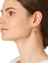 Load image into Gallery viewer, Sea star/Starfish and Shell Shape with Natural Freshwater Pearl and Zircon, 14K Gold Plating Dangle Earrings for Women Girl Gifts Valentines/Birthday/Anniversary/Mothers Day
