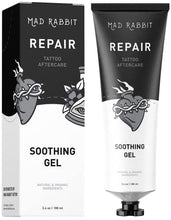 Load image into Gallery viewer, Mad Rabbit Repair - Tattoo Aftercare Soothing Gel and Moisturizer for New Tattoos - Soothing Tattoo Care with Natural Ingredients - Prevents Skin Irritation and Damage
