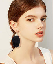 Load image into Gallery viewer, Udalyn 9 Pairs Tassel Earrings Bohemian Silky Thread Fan Fringe Tassel Earrings Set Fashion Colorful Handmade Dangle Hook Eardrop For Women Jewelry Gift
