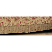 Load image into Gallery viewer, Greenland Home Antique Rose Bed Skirt, Queen, Ecru
