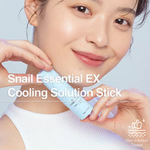 Load image into Gallery viewer, THESAEM Snail Essential EX Cooling Solution Stick Balm – Under Eye Depuffing &amp; Soothing – Face &amp; Eye Serum Treatment – With Snail Collagen &amp; Aquaxyl for Moist Glow, 0.38oz.
