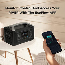 Load image into Gallery viewer, EF ECOFLOW RIVER 288Wh Portable Power Station,3 x 600W(Peak 1200W) AC Outlets &amp; LED Flashlight, Fast Charging Silent Solar Generator (Solar Panel Optional) for Emergencies Home Outdoor Camping RV

