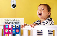 Load image into Gallery viewer, GevTa Baby Monitor, 1080P FHD Home WiFi Security Baby Camera Sound/Motion Detection with Night Vision 2-Way Audio Cloud Service
