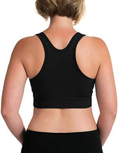 Load image into Gallery viewer, Kindred Bravely French Terry Racerback Nursing Sleep Bra for Maternity/Breastfeeding (Medium, Black)
