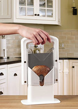 Load image into Gallery viewer, Hoan The Original Bagel Guillotine Universal Slicer, 9.25-Inch, White
