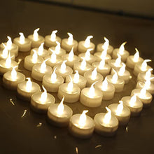 Load image into Gallery viewer, Topstone LED Tea Light,Flameless Flickering Tealight with Remote Control,Long Lasting Battery Operated LED Tealights Candle with Timer,for Seasonal &amp;Festival Celebration,Pack of 12(Warm White)
