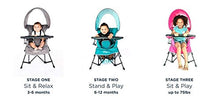 Load image into Gallery viewer, Baby Delight Go with Me Chair | Indoor/Outdoor Chair with Sun Canopy | Gray | Portable Chair converts to 3 Child Growth Stages: Sitting, Standing and Big Kid | 3 Months to 75 lbs | Weather Resistant
