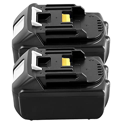 2-Pack 18V 3.0Ah BL1830B-2 Battery for Makita 18-Volt LXT Battery Fit BL1860B BL1860 BL1850B BL1850 BL1840B BL1840 BL1830 BL1815B BL1815 Power Tool Battery