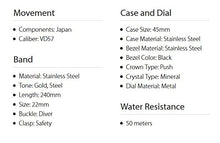 Load image into Gallery viewer, Invicta Men's 14876 Specialty Chronograph 18k Gold Ion-Plated and Stainless Steel Watch
