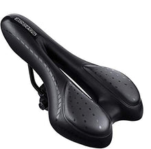 Load image into Gallery viewer, SGODDE Comfortable Bike Seat-Gel Waterproof Bicycle Saddle with Central Relief Zone and Ergonomics Design for Mountain Bikes,Road Bikes,Men and Women
