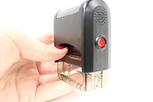 Load image into Gallery viewer, Paid Cash Check Credit - ExcelMark Self-Inking Rubber Stamp - A1539 Red Ink
