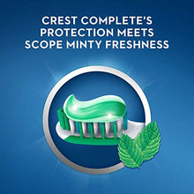 Load image into Gallery viewer, Crest + Scope Complete Whitening Toothpaste, Minty Fresh, 5.4 oz, Pack of 3
