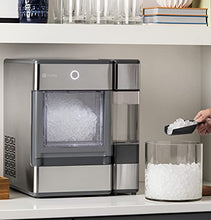 Load image into Gallery viewer, GE Profile Opal | Countertop Nugget Ice Maker with Side Tank | Portable Ice Machine with Bluetooth Connectivity | Smart Home Kitchen Essentials | Stainless Steel Finish | Up to 24 lbs. of Ice Per Day
