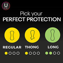 Load image into Gallery viewer, U by Kotex Barely There Thin Panty Liners, Light Absorbency, Regular Length, Unscented, 100 Count (Packaging May Vary)
