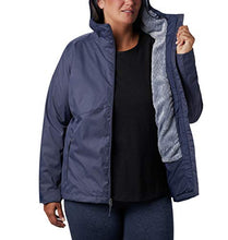 Load image into Gallery viewer, Columbia Women&#39;s Rainie Falls Jacket, Nocturnal, XL
