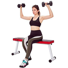 Load image into Gallery viewer, Foldable Portable Weight Bench - Multi Function Workout Bench and Ab Exercises
