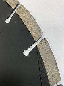 (10 PACK) SUPREMAX 14 inch Asphalt Cutting Dry/Wet Segmented Diamond Saw Blades (14" 10-PACK)