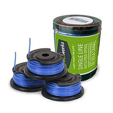 Load image into Gallery viewer, Greenworks 0.065&quot; 3-Pack Single Line Auto-Feed Replacement String Trimmer Line Spool
