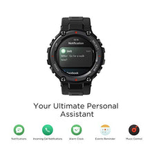 Load image into Gallery viewer, Amazfit T-Rex Pro Smartwatch Fitness Watch with Built-in GPS, Military Standard Certified, 18 Day Battery Life, SpO2, Heart Rate Monitor, 100+ Sports Modes, 10 ATM Waterproof, Steel Blue
