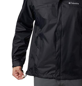 Columbia Men's Watertight II Rain Jacket, Black, Medium