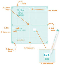 Load image into Gallery viewer, Kimberbell Clear Blue Tiles (Essentials Set)
