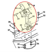 Load image into Gallery viewer, TACOM 2 EA - Hood Latch 383 - Green ; Humvee Hummer H1 ; 12338909 2540-01-185-9530
